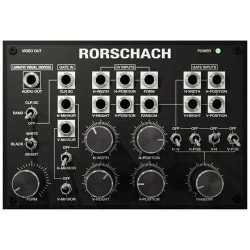Lumatic Visual Devices Rorschach Desktop Video Synth