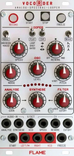 Flame Instruments Voco[r]der Analog Vocoder Eurorack Looper Module