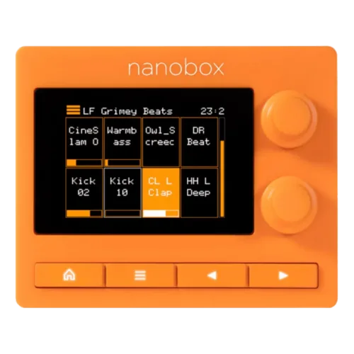 1010 Music Nanobox Tangerine Compact Streaming Sampler