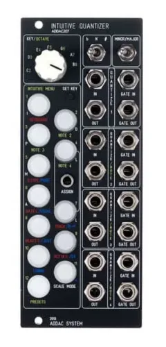 ADDAC 207 Intuitive Eurorack Quantizer Module