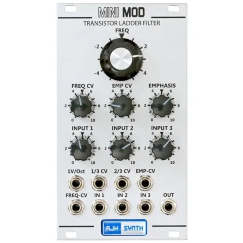 AJH Synths MiniMod VCF Eurorack Module (Silver)