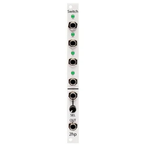 2hp Switch Eurorack Module (Silver)