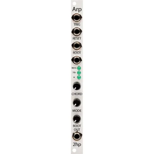 2hp Arp Eurorack Arpeggiator Module (Silver)