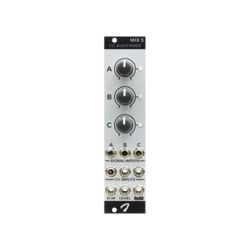 Joranalogue Mix 3 Eurorack CV Controlled Mixer Module