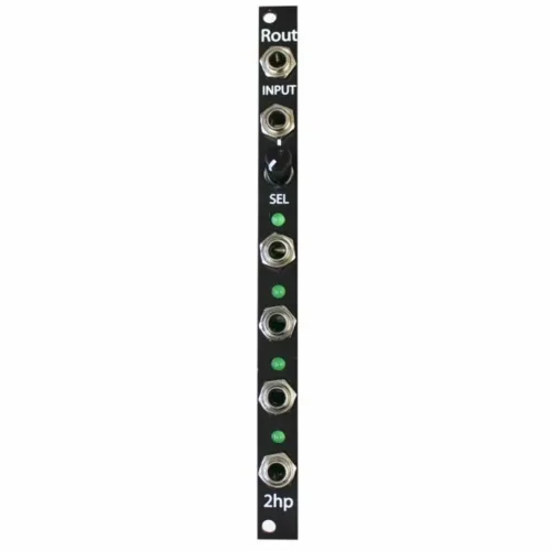 2hp Rout Eurorack Switch Module (Black)