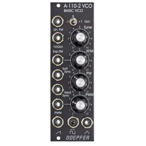 Doepfer A-110-2-V Eurorack Basic VCO Module (Black)