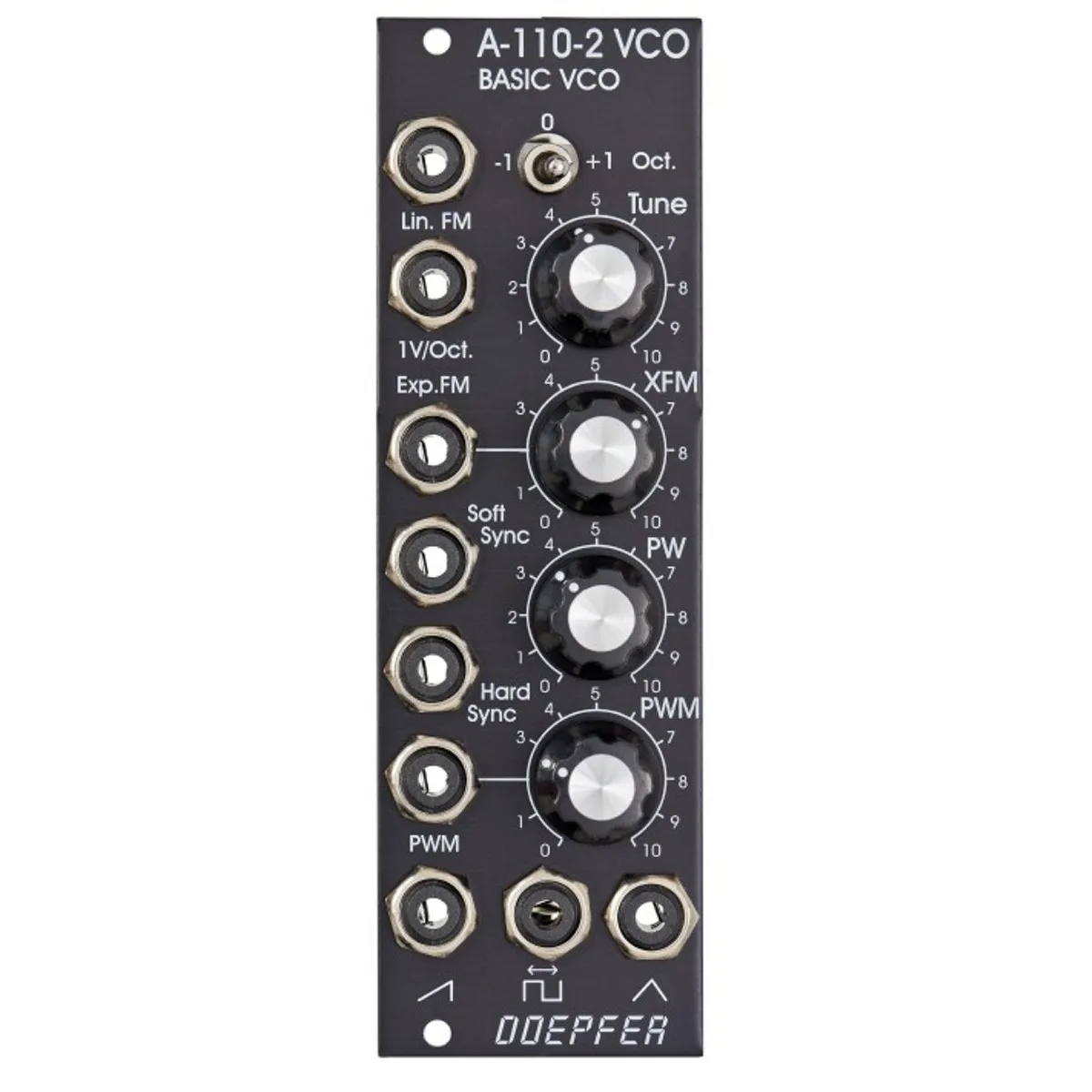 Doepfer A-110-2-V Eurorack Basic VCO Module (Black)