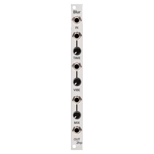 2hp Blur Eurorack Spectral Processor Module (Silver)