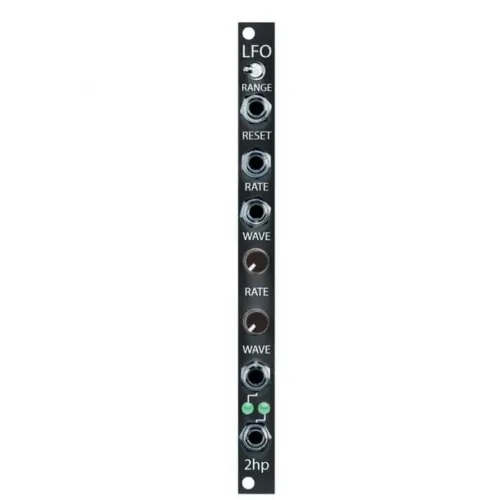 2hp LFO Eurorack Module (Black)