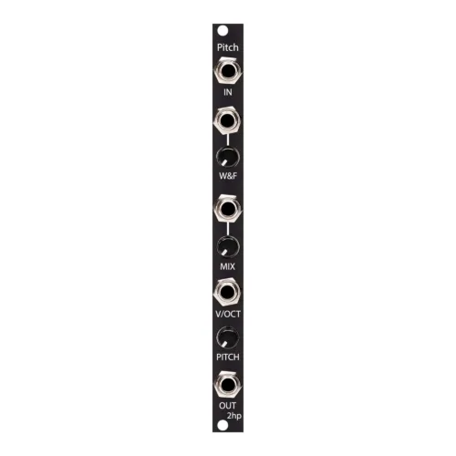 2hp Pitch Time-Domain Pitch Shifter Eurorack Module (Black)