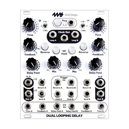 4ms Dual Looping Delay Eurorack Module (White)