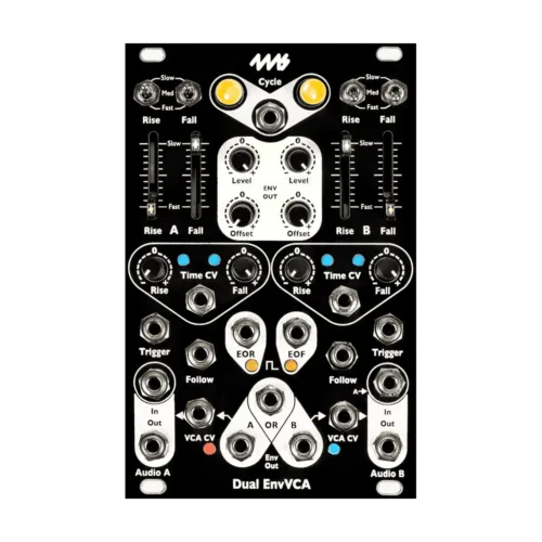 4ms Dual EnvVCA Eurorack Envelope Generator and VCA Module