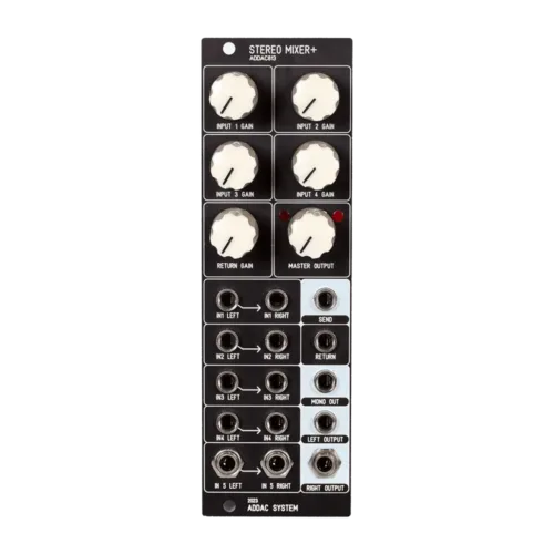 ADDAC 813 Stereo Mixer+ Eurorack Module