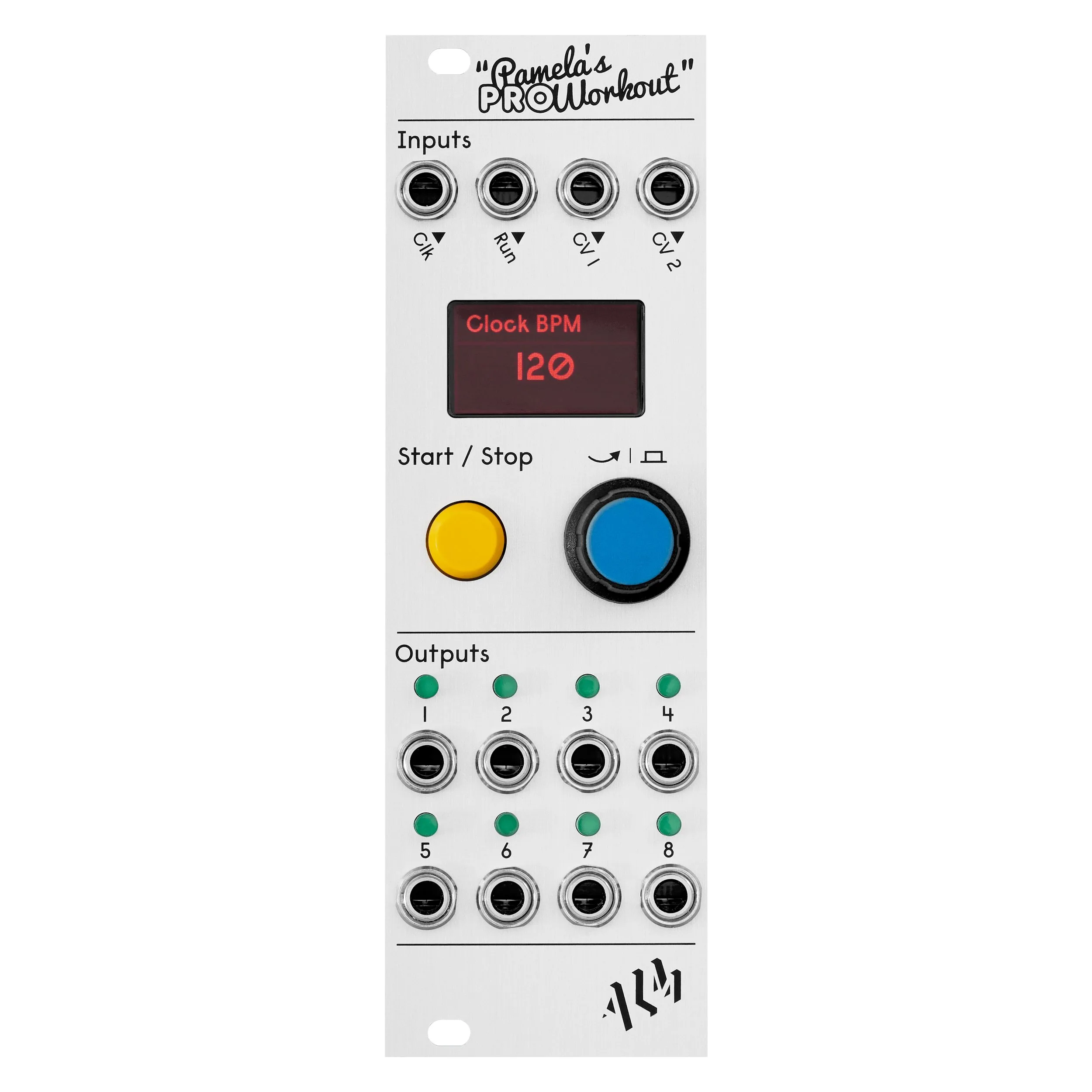 ALM Busy Circuits Pamela's Pro Workout Eurorack Clock and Modulation Module