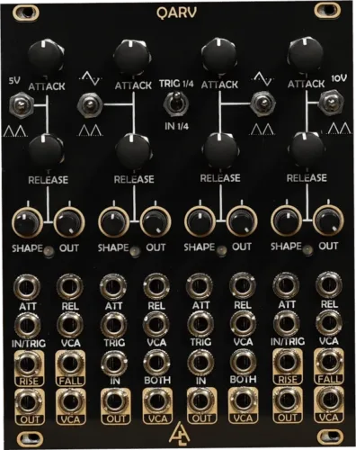 After Later Audio QARV Eurorack Quad Function Generator and VCA Module