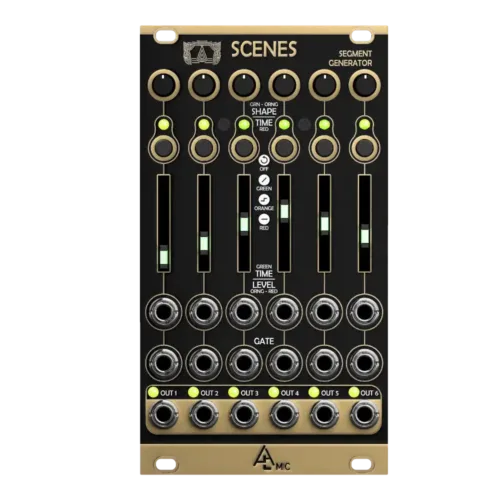 After Later Audio Scenes Eurorack Envelope, LFO and Modulation Source Module (Mutable Instruments Stages Clone)