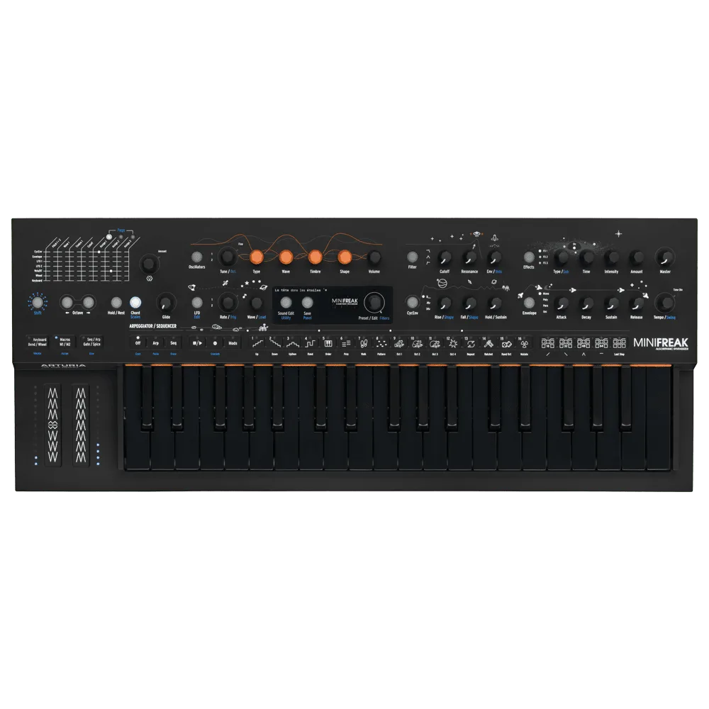 Arturia Minifreak Polyphonic Hybrid Keyboard Synth (Stellar Edition)