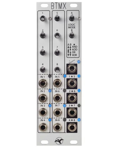 Schlappi Engineering BTMX Eurorack Logic Module (Silver)