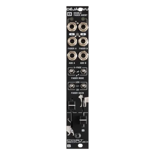 Bastl Instruments Deja Vu Eurorack Fader Attenuverter Crossfader Mixer Utility Module