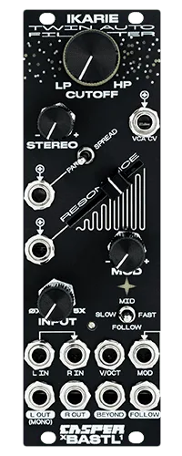 Bastl Instruments Ikarie Eurorack Stereo Filter Module