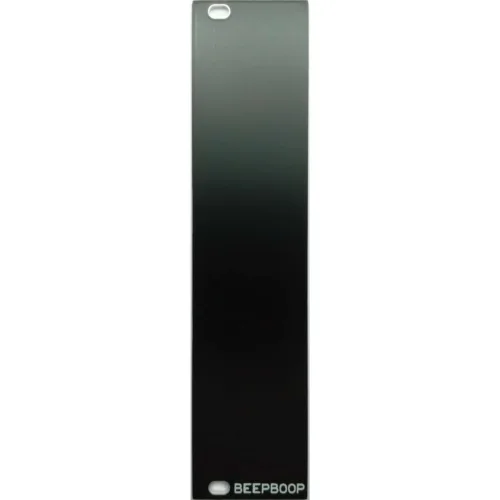 BeepBoop Electronics Eurorack Blank Panel (3U 6hp Black)