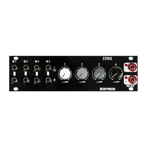 Befaco 1U STMIX Eurorack 4 Channel Stereo Mixer Module