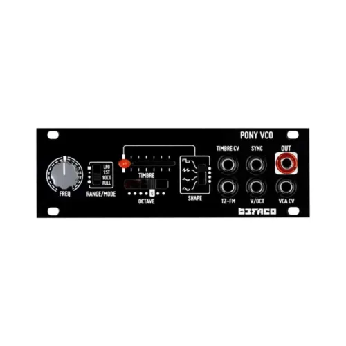 Befaco Pony Eurorack Analog Thru-Zero Wavefolding VCO Module (1U)