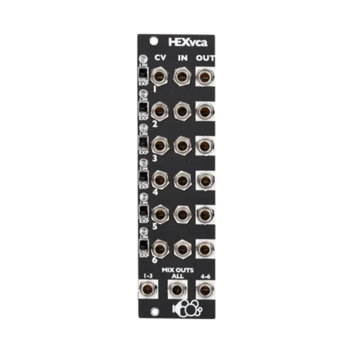 Bubblesound HEXvca Eurorack Sextet VCA Module
