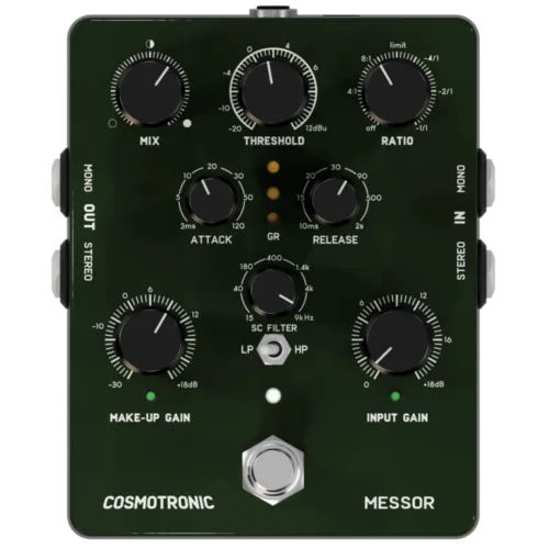 Cosmotronic Messor Stereo Compressor Pedal