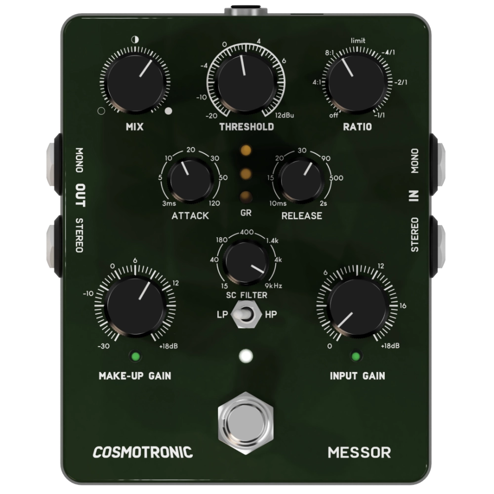 Cosmotronic Messor Stereo Compressor Pedal