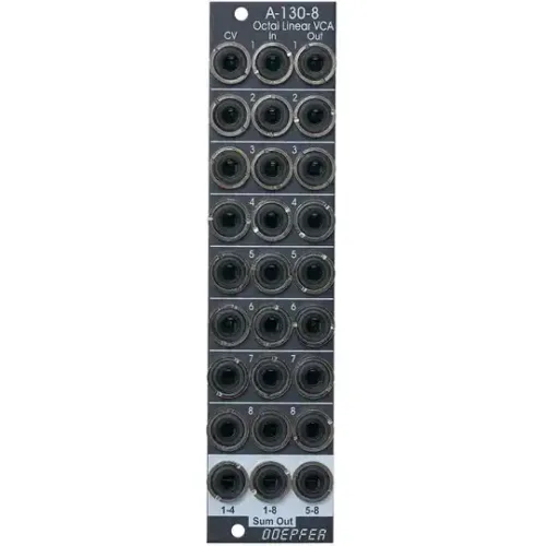Doepfer A-130-8V Eurorack Octal Linear VCA Module
