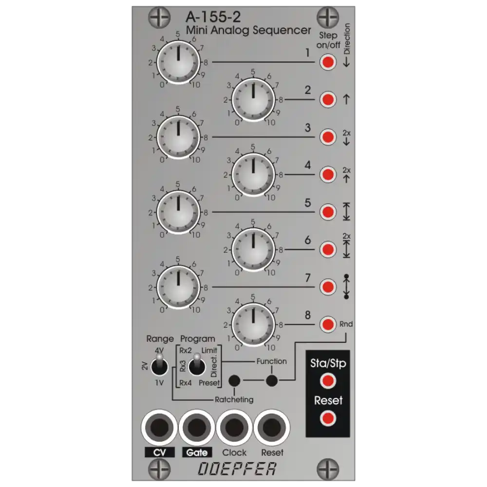 Doepfer A-155-2 Eurorack Miniature Analog Sequencer Module