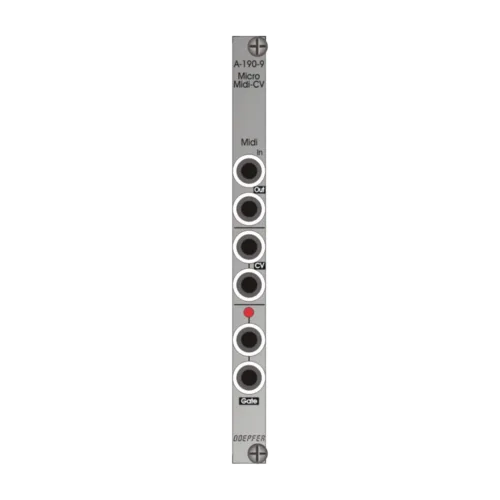 Doepfer A-190-9 Eurorack Micro MIDI to CV Gate Interface Module