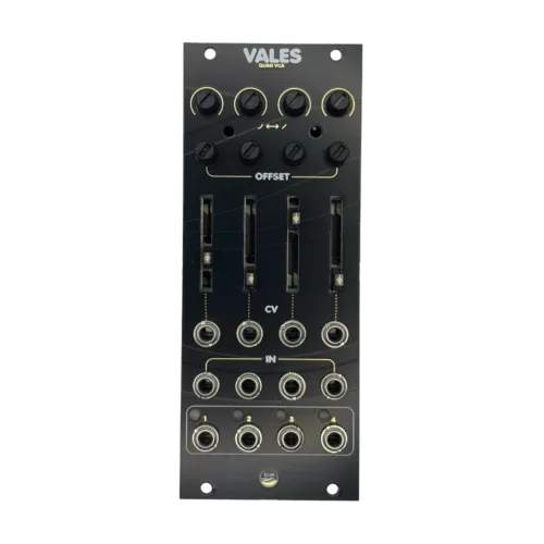 East Coast Modular Vales Eurorack Quad VCA Mixer Module (Mutable Veils Clone)
