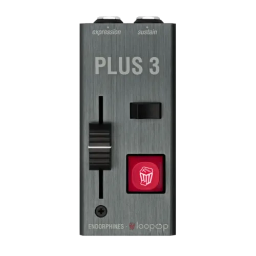Endorphin.es X Loopop PLUS 3 Desktop Expression Sustain Pedal (Black)