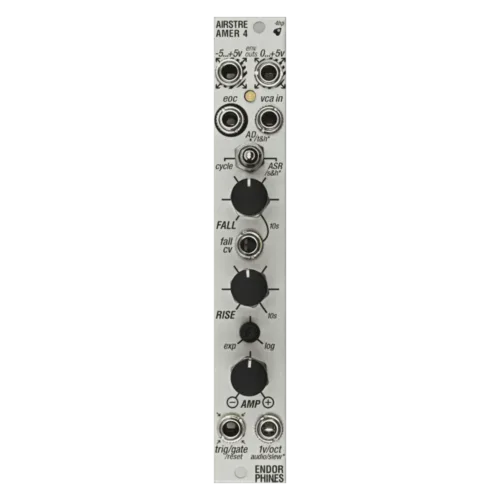 Endorphin.es Airstreamer 4 Eurorack Envelope Generator Module (Silver)