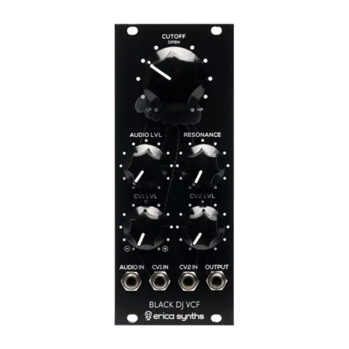 Erica Synths Black DJ VCF Eurorack Filter Module