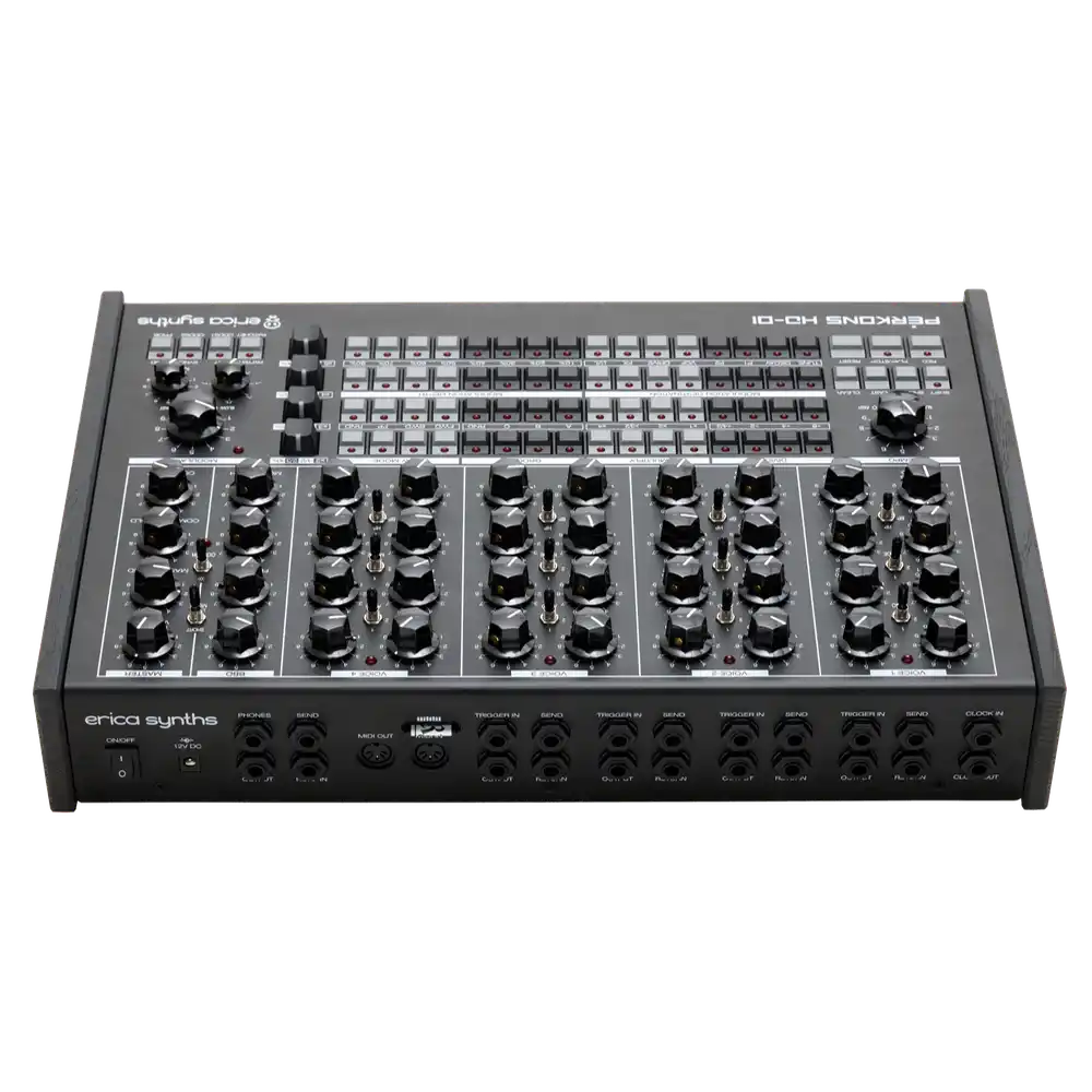 Erica Synths Perkons HD-01 Desktop Groovebox (Black) - Image 5