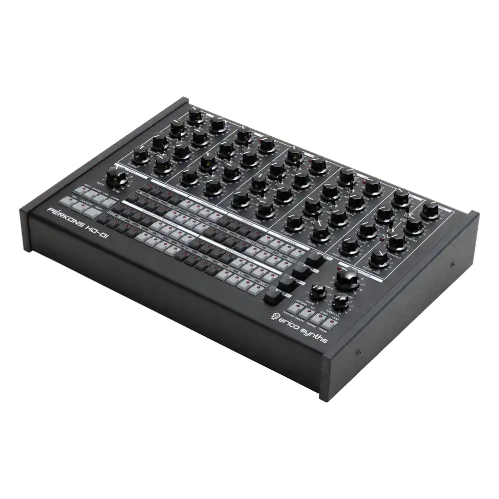 Erica Synths Perkons HD-01 Desktop Groovebox (Black) - Image 3