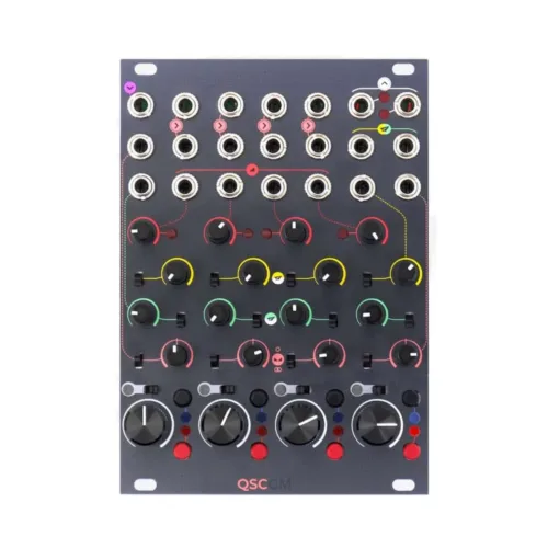 Frap Tools CGM QSC Quad Stereo Channel Eurorack Mixer Module
