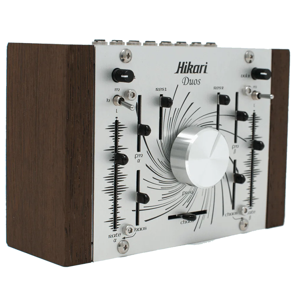 Hikari Instruments Duos Low Pass Gate Noise Drone Desktop Synth - Image 2