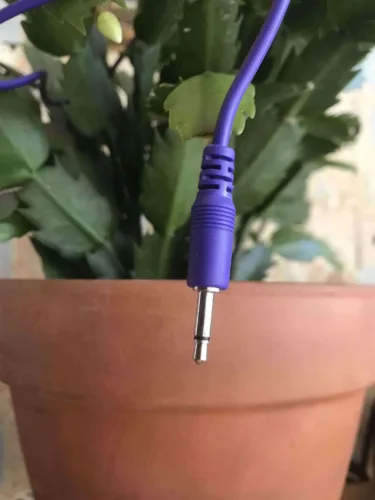 Elevator Sound Cables Purple 90cm Straight Eurorack (5 Pack)