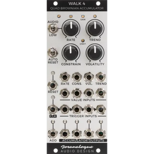 Joranalogue Walk 4 Eurorack Quad Brownian Accumulator Module
