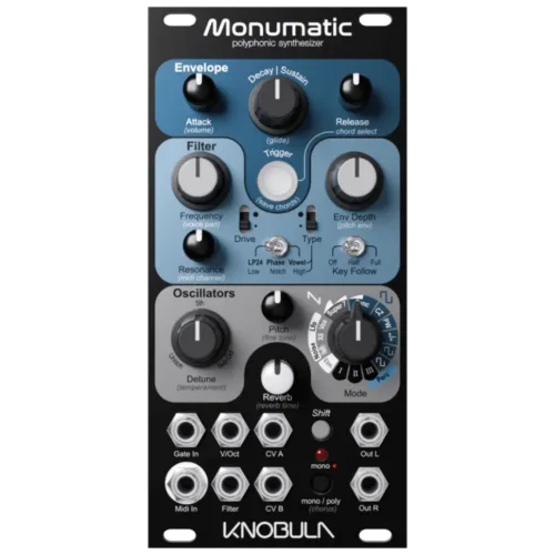 Knobula Monumatic Eurorack Polyphonic Synthesizer Module