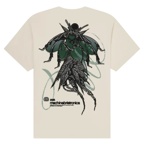 Machina Bristronica 2025 “Bio Synthetic Angel” Festival Tee (White)