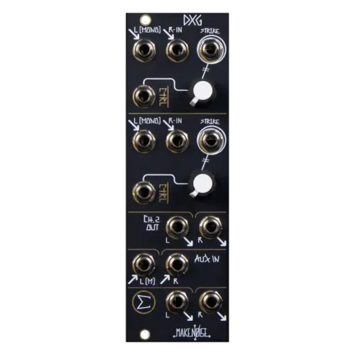 Make Noise DXG Eurorack Dual Stereo Low Pass Gate And Mixer Module