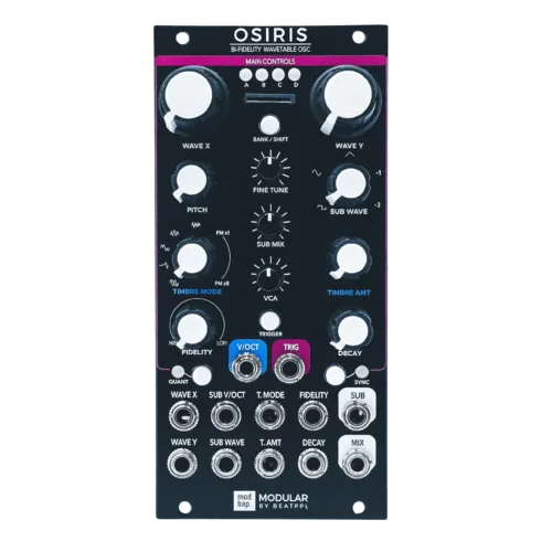 Modbap Osiris Wavetable Oscillator / Phase Modulator Eurorack Module