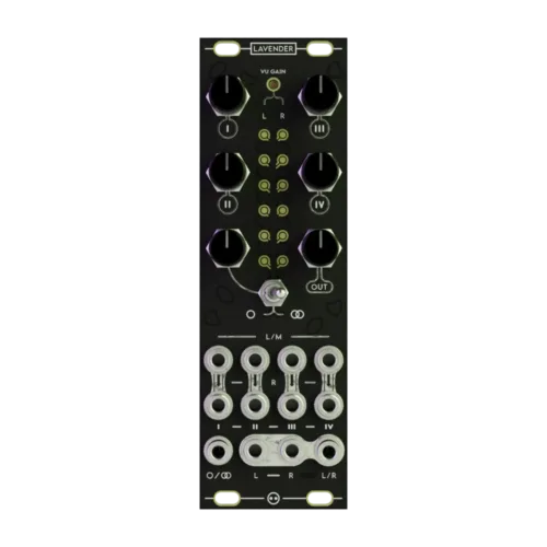 NOH Modular Lavender Eurorack Stereo Mixer Module