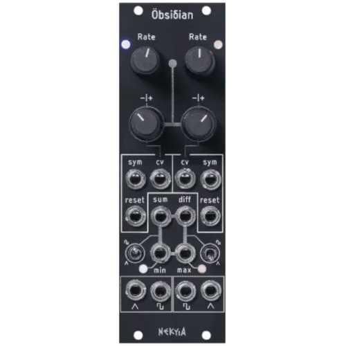 Nekyia Circuits Obsidian Eurorack Dual Complex LFO Module