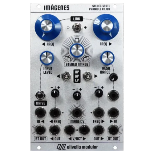 Olivella Modular Imagenes Eurorack State Variable Stereo Filter Module